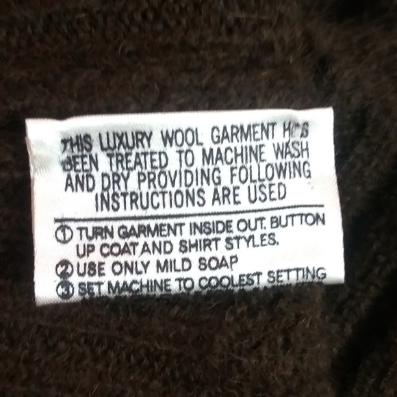 Saks Fifth Ave Machine Washable Wool Sweater - Picture 7 of 8